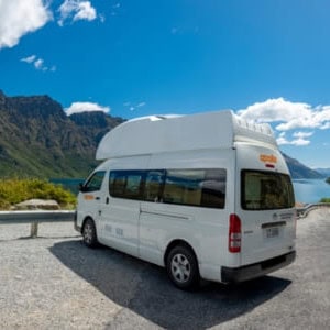 Apollo Endeavour Campervan – 4 Berth Back View