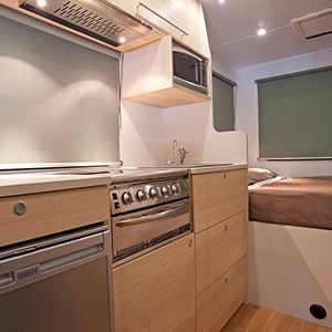 Britz Explorer Motorhome – 4 Berth – internal photo