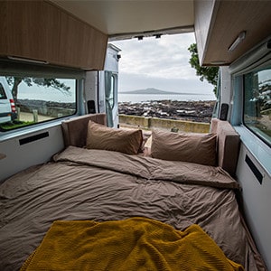 Britz Venturer Motorhome – 2 Berth – bed