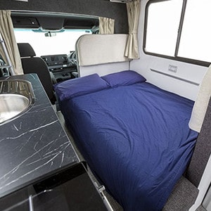 Cheapa Motorhome – 4 Berth-bed