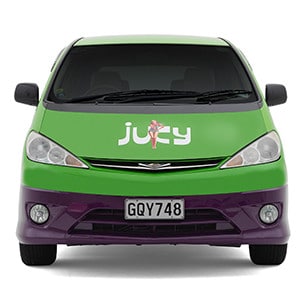 Jucy Cabana Campervan – 2 Berth – front