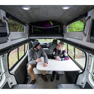 Jucy Condo Campervan – 4 Berth – table