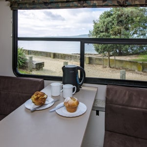 Kea Luxury Motorhome – 4 Berth – table