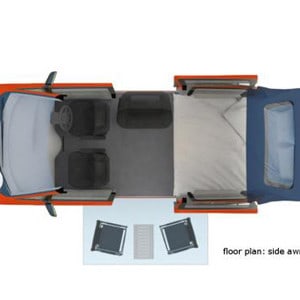 Spaceships Beta Campervan – 2 Berth – side awning