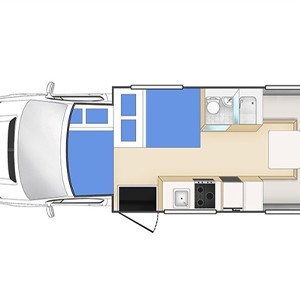 cheapa-motorhome-4-berth-night-layout