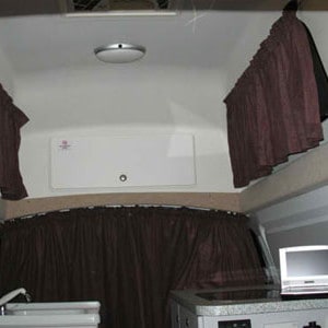 Discover NZ Standard Campervan – 2 Berth – living