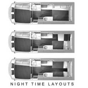 Freedom Path Blazer – 4 Berth – night time