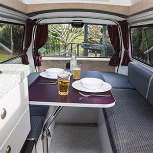 Happy 2 Deluxe Campervan-2 Berth-dinnete