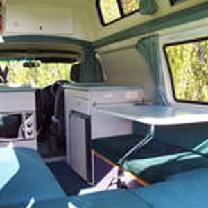 Happy 2 Deluxe Campervan – 2 Berth – front