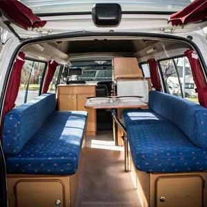 Happy 3 Campervan – 3 Berth – living