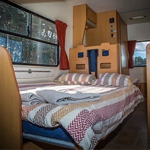 Happy 4 Motorhome-4 Berth-bed