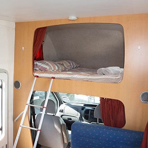 Happy 4 Motorhome-4 Berth-upper-bed (2)