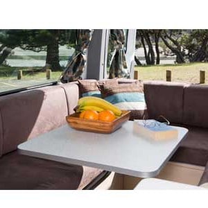 Kea Luxury Campervan – 2 Berth – living room