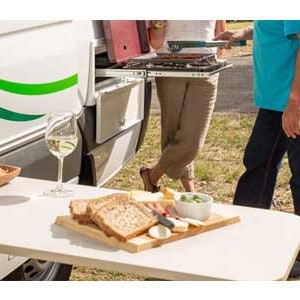 Kea Luxury Campervan – 2 Berth – outside table