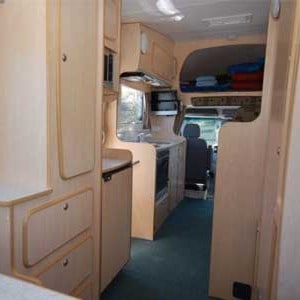 Kiwi Autohomes Riviera Motorhome – 6 Berth – inside