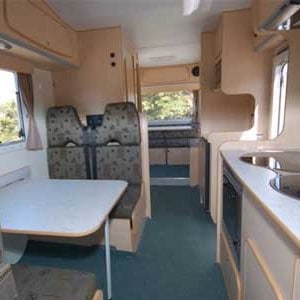 Kiwi Autohomes Riviera Motorhome – 6 Berth – kitchen