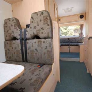 Kiwi Autohomes Riviera Motorhome – 6 Berth – seat