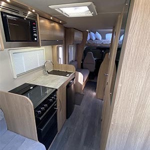 DNZ Imala Deluxe ST Motorhome- 6 Berth-kitchen