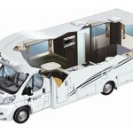 StarRV Pegasus Motorhome – 4 Berth - internal photo -Cutaway