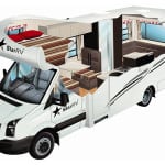 StarRV Phoenix Motorhome – 4 Berth - Cutaway