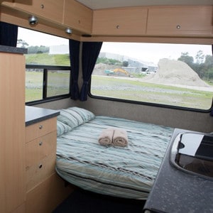 Kiwi Campervan – 4 Berth – internal photo 1