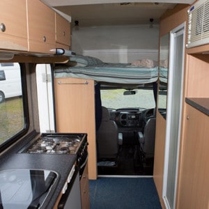 Kiwi Campervan – 4 Berth – internal photo 2