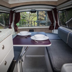 Kiwi Dart – 2 Berth – table