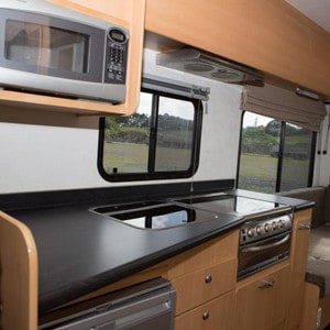 Kiwi Deluxe – 6 Berth – living room