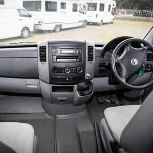 Kiwi Euro + ST – 2 Berth – driver cabin