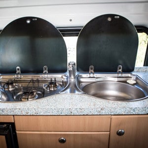 Kiwi + ST – 2 Berth – stove and sink