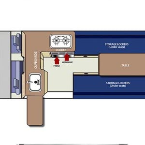 TA Kuga Campervan – 3 Berth – daytime