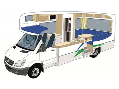 RRR Navigator Motorhome – 4 Berth