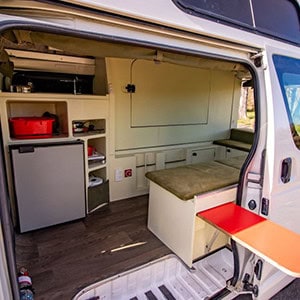 Happy Jackpot Campervan – 3 Berth-Outside-to-Inside-Front