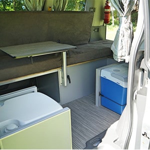 TUI Deluxe Sleepervan – 2 Berth – internal photo