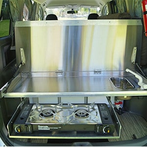 TUI Deluxe Sleepervan – 2 Berth – kitchen