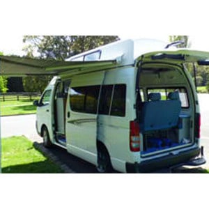 SAS Hi-Top Campervan – 4 Berth – rear view