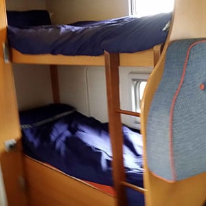 SAS Transit Motorhome – 6 Berth – bunk bed