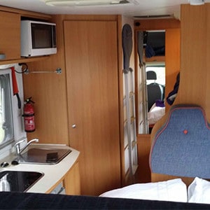 SAS Transit Motorhome – 6 Berth – kitchen