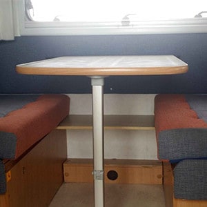 SAS Transit Motorhome – 6 Berth – table