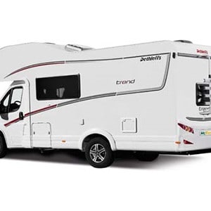 MC Family Plus Motorhome – 6 Berth – external rear