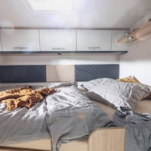 MC Family Standard Motorhome – 4 Berth Bed