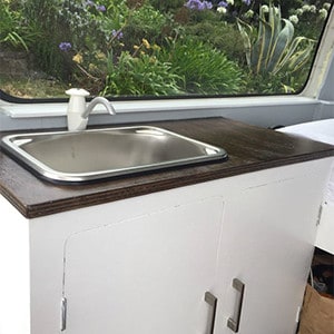 SAS Campervan – 2 Berth – sink