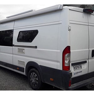 SAS Fiat Campervan – 4 Berth – external rear