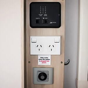 EC Motorhome – 4 Berth-control-panel