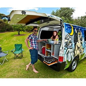 Escape Budget Campervan – 2-3 Berth – lifestyle photo (1)