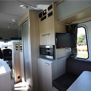 Euro Campers ST Trio Heron – 3 Berth – living area