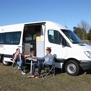 Euro Campers ST Twin – 2 Berth – external table