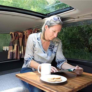 Euro Campers Sleeper – 2 Berth – table