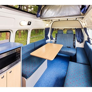 Freedom Path Finder Campervan – 4+1 Berth – internal photo