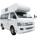 Lucky Rambler High Top Campervan - 3 Berth -exterior-white-bg